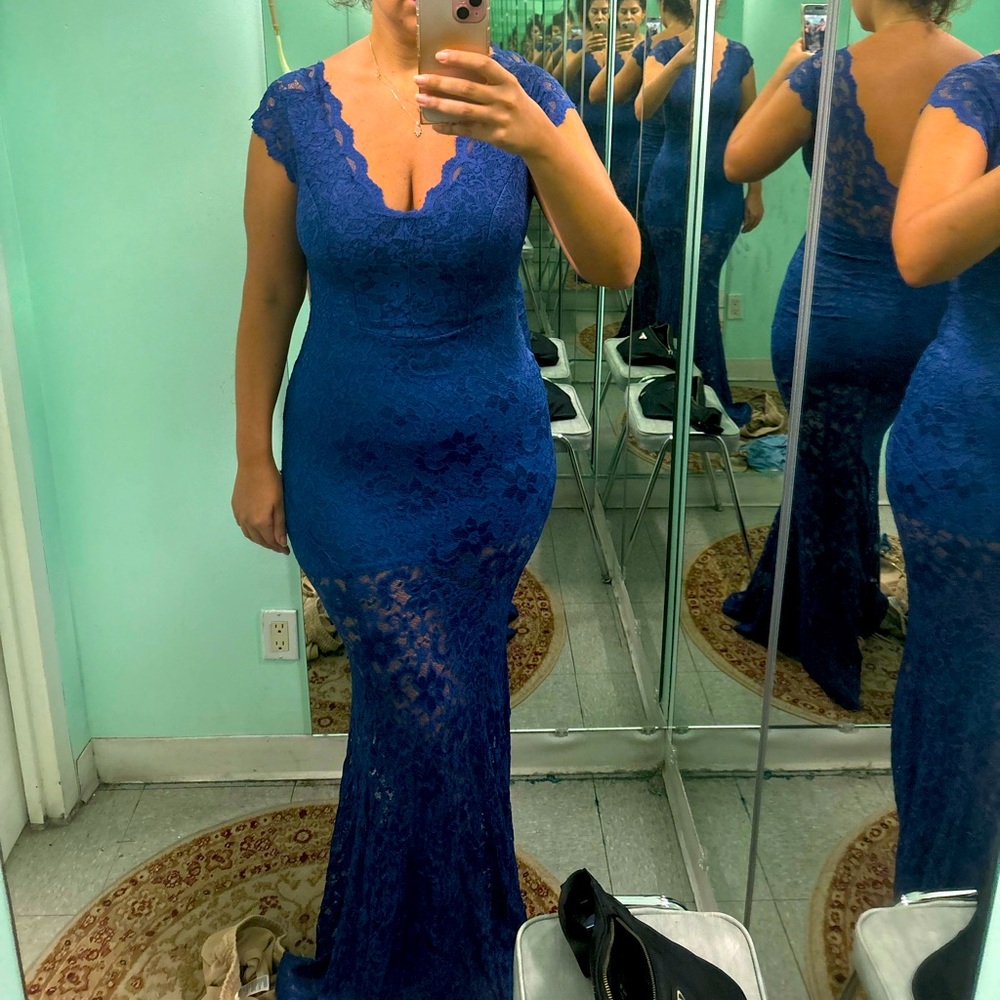 Lace Gown Dress